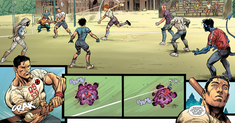 X-Men Gold #1 art by Ardian Syaf, Jay Leisten, and Frank Martin.